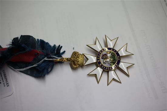 The Most Distinguished Order of St Michael and St George K.C.M.G, 4.25in.